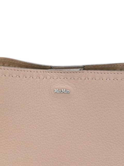 Max Mara Archetipo leather bucket bag - Neutrals - zdjęcie produktu nr 2