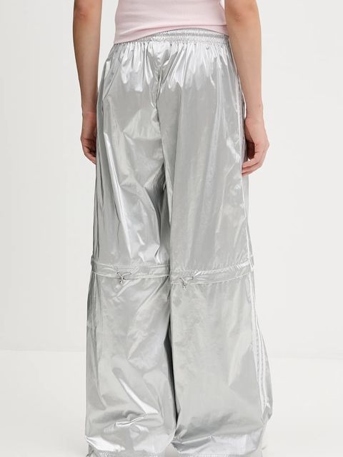 adidas Originals spodnie dresowe Ovzd Trackpants damskie kolor srebrny gładkie KE9785