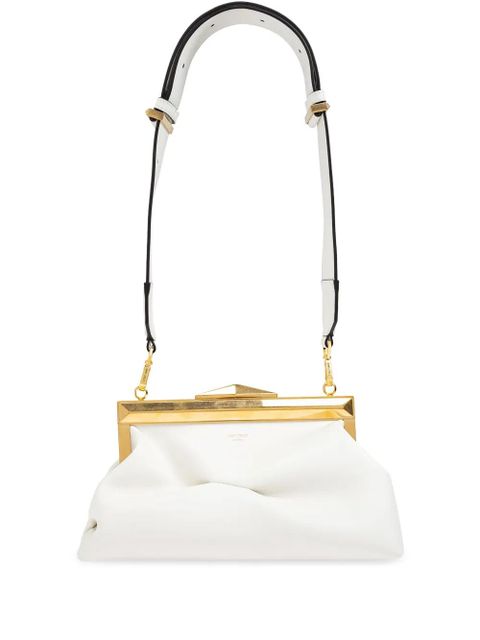 Jimmy Choo Diamond Frame Clutch bag - White - zdjęcie produktu nr 1