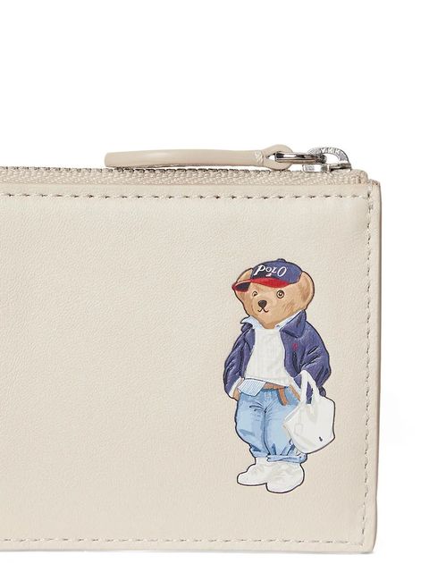 Polo Ralph Lauren portfel skórzany damski kolor beżowy 427P05788 - zdjęcie produktu nr 2