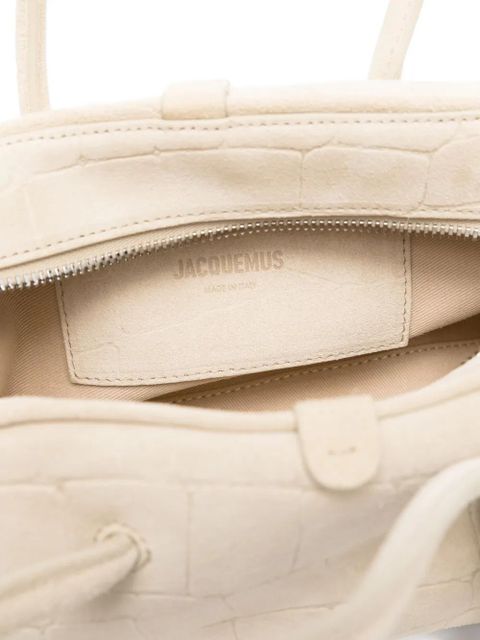 Jacquemus small Turismo tote bag - Neutrals