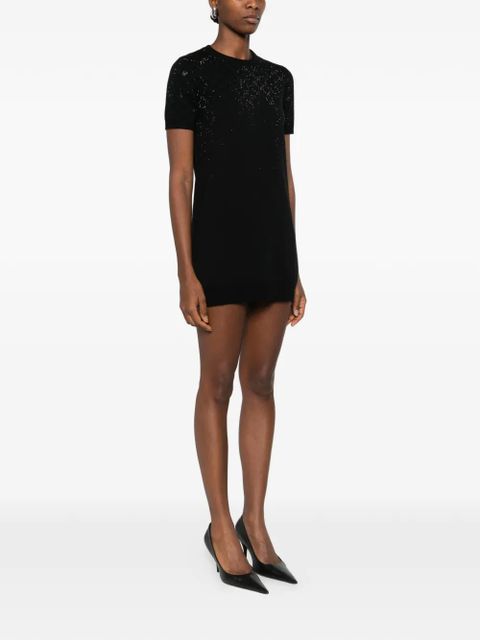 Gucci embellished dress - Black