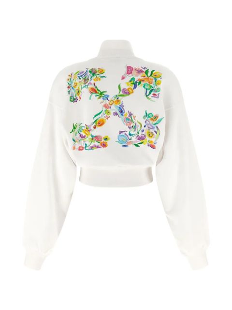 Off-White Arrow Glowing Flower sweatshirt