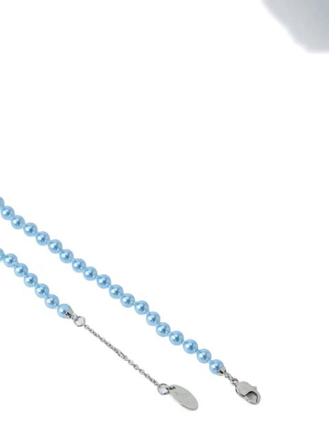 Vivienne Westwood orb pendant pearl necklace - Blue - zdjęcie produktu nr 2