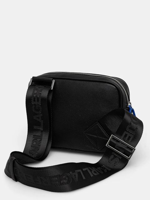 Karl Lagerfeld Jeans saszetka kolor czarny A3M30243 - zdjęcie produktu nr 2