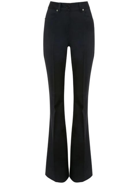 JW Anderson pressed-crease tailored trousers - Black - zdjęcie produktu nr 1