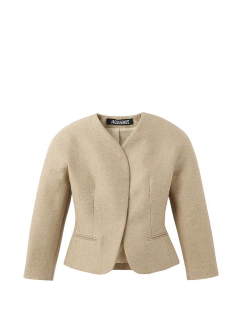 Jacquemus Ovalo jacket - Neutrals - zdjęcie produktu nr 1