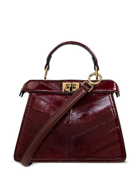 FENDI Peekaboo ISeeU Petite tote bag - Red - zdjęcie produktu nr 1