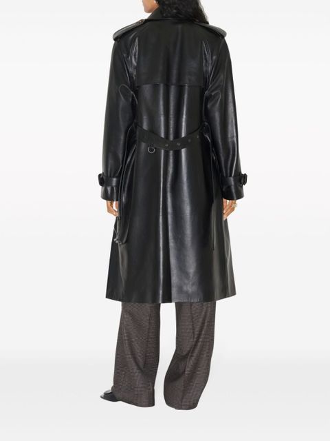 Burberry double-breasted belted trench-coat - Black