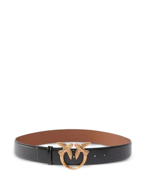 PINKO bird buckle belt - Black