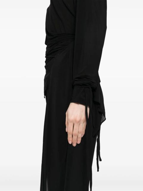 Christopher Esber Inverted swept T-shirt - Black - zdjęcie produktu nr 2