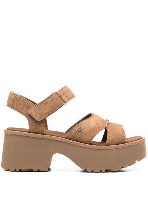 UGG 70mm New Heights Ankle Strap sandals - Brown - zdjęcie produktu nr 1