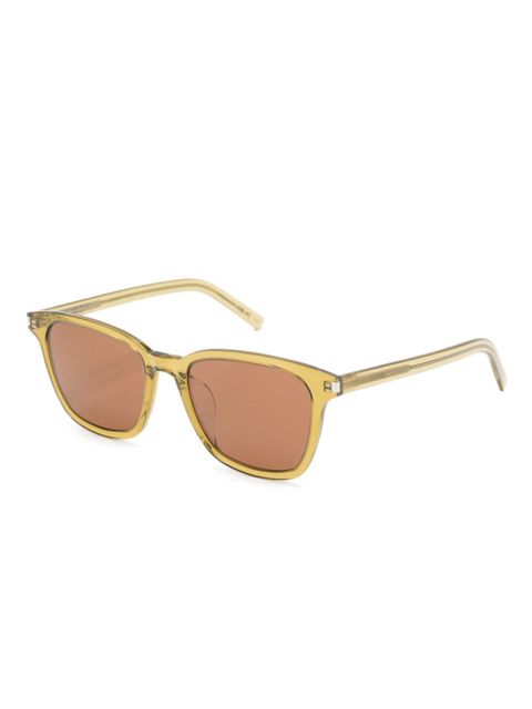 Saint Laurent Eyewear SL 716K Slim sunglasses - Green