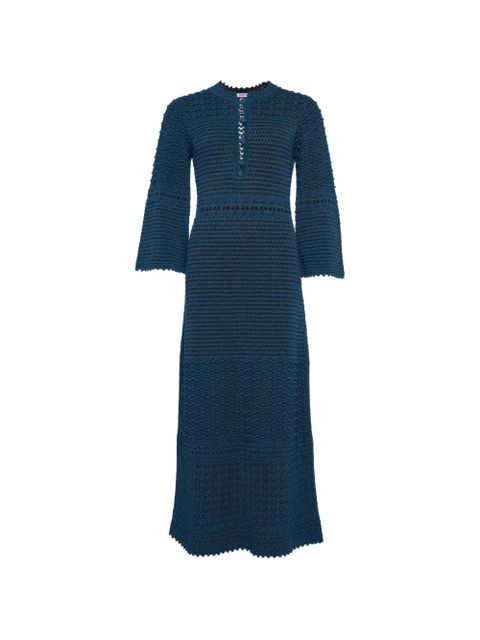 ERES Madone bell-sleeve maxi dress - Blue - zdjęcie produktu nr 1