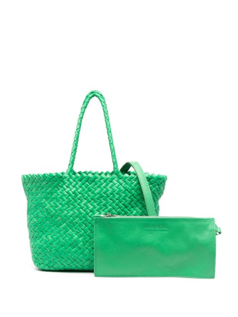 DRAGON DIFFUSION Small Triple Jump basket bag - Green