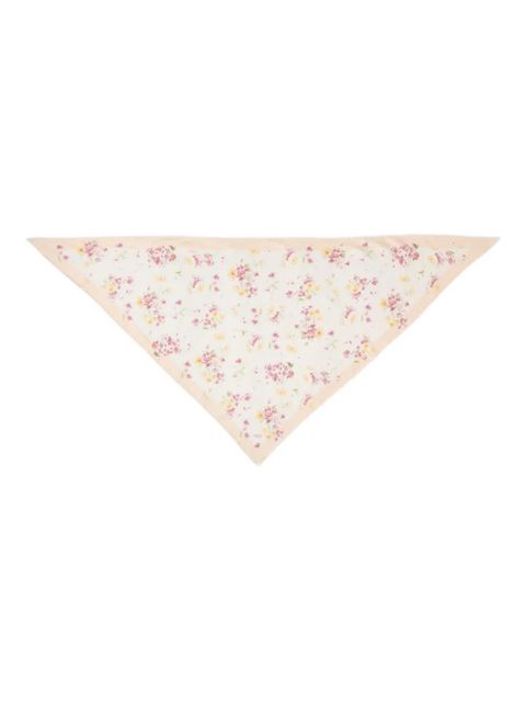 Prada floral-print silk scarf - Neutrals - zdjęcie produktu nr 1