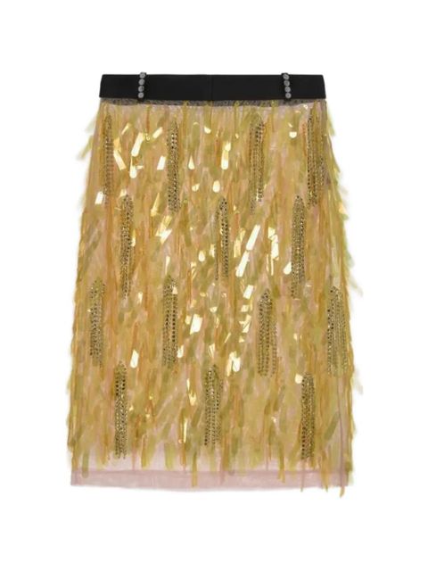 16Arlington Emilia midi skirt - Yellow - zdjęcie produktu nr 1