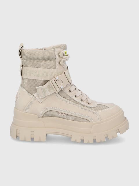 Buffalo workery Aspha Com1 1622065 damskie kolor transparentny na platformie ocieplone - zdjęcie produktu nr 1