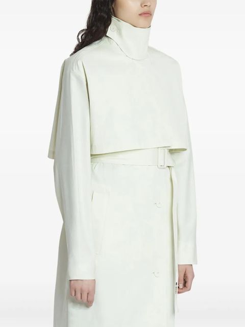 Lanvin belted trench coat - White