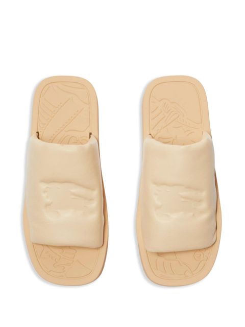 Burberry EKD Slab slides - Neutrals