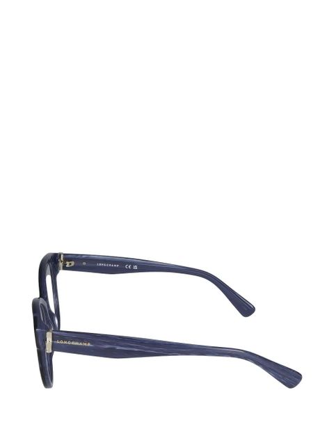 Longchamp cat-eye eyeglasses - Blue