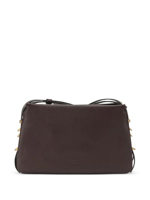 PINKO logo-embellishment crossbody bag - Brown - zdjęcie produktu nr 2