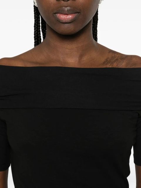 LEMAIRE short-sleeve T-shirt - Black