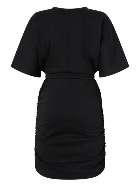 PINKO ruched drawstring dress - Black - zdjęcie produktu nr 2