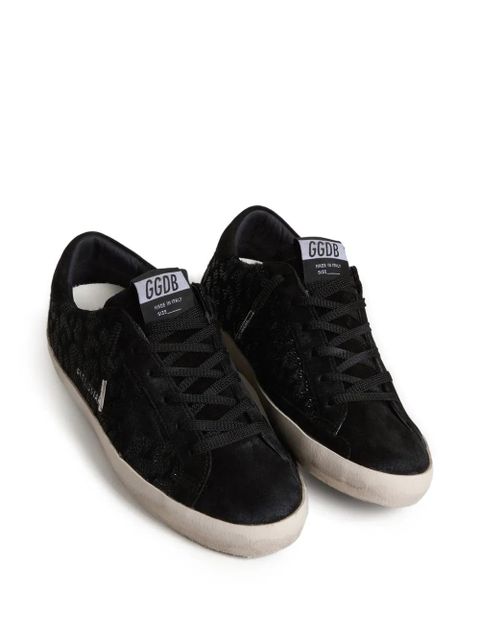 Golden Goose Super Star horsy upper crystal sneakers - Black - zdjęcie produktu nr 2