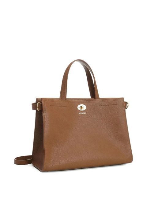 Burberry small Cotswolds tote bag - Brown