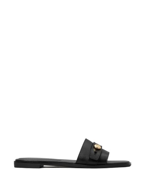 Tory Burch Romy button slide slide - Black - zdjęcie produktu nr 1