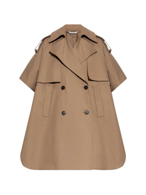 Max Mara double-breasted cape coat - Neutrals - zdjęcie produktu nr 1