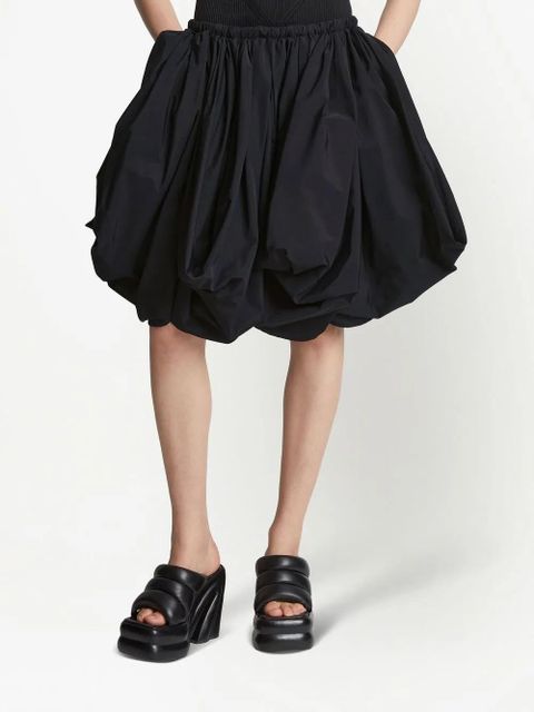 Proenza Schouler drawstring-waist full skirt - Black - zdjęcie produktu nr 2