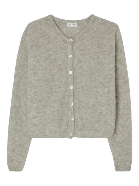 American Vintage Vitow crew-neck cardigan - Grey - zdjęcie produktu nr 1