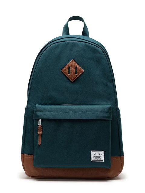 Herschel plecak Heritage™ 24 L kolor zielony duży z aplikacją 11383-07086-OS - zdjęcie produktu nr 1
