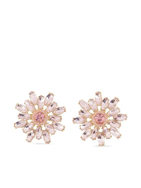 Self-Portrait flower-shaped earrings - Gold - zdjęcie produktu nr 1