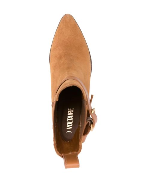 Zadig&Voltaire Tyler Cecilia 60mm suede boots - Brown