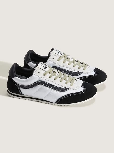 Vans Super Lowpro sneakersy damskie skórzane - zdjęcie produktu nr 1