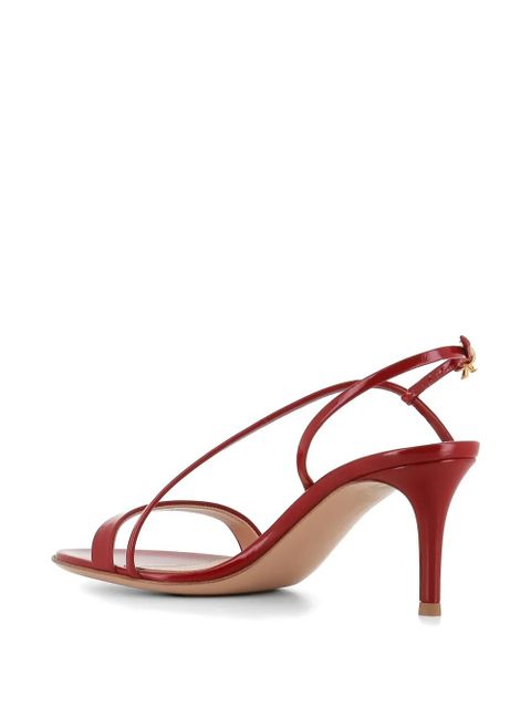 Gianvito Rossi Manhattan strappy heeled sandals - Red