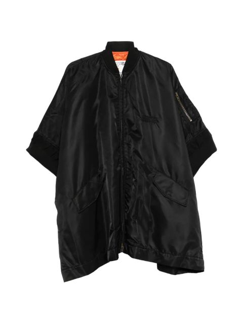 MM6 Maison Margiela zip-fastening jacket - Black - zdjęcie produktu nr 1
