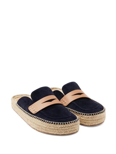 JW Anderson suede espadrilles - Blue