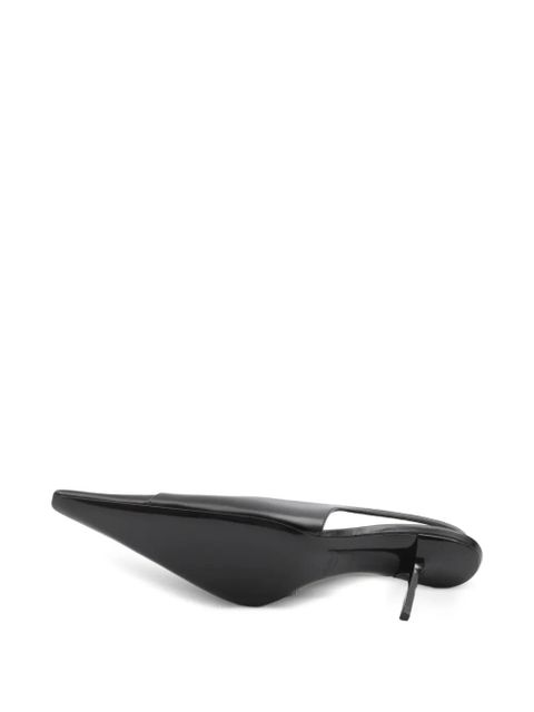 Saint Laurent Babylone Breteuil slingback pumps - Black
