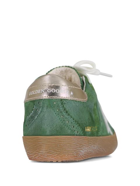 Golden Goose Super-Star suede sneakers - Green