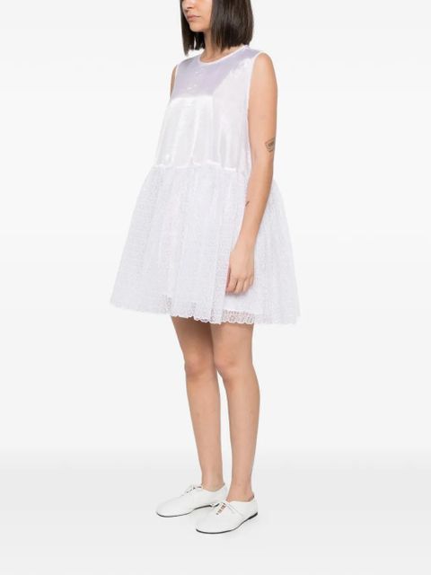 Cecilie Bahnsen Dahulu sleeveless mini dress - White