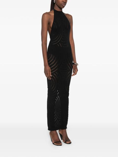 MISBHV cut-out maxi dress - Black