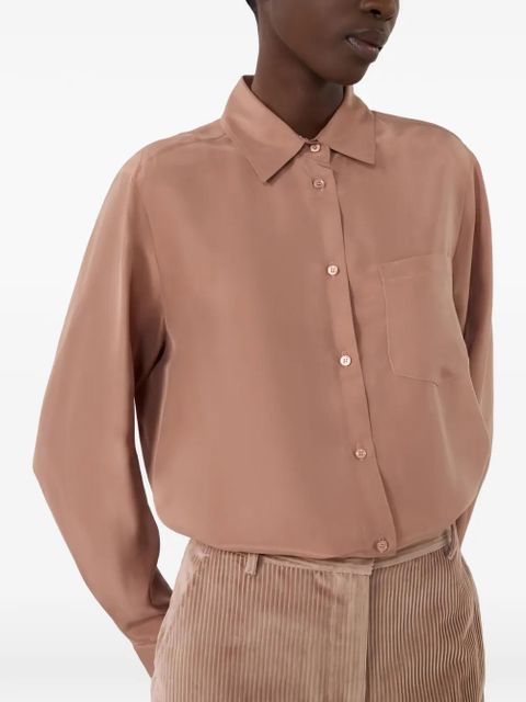 Weekend Max Mara patch-pocket shirt - Neutrals