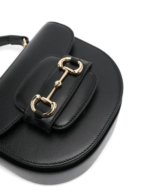 Gucci mini Horsebit 1955 tote bag - Black