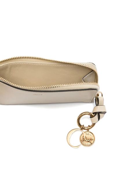 Chloé alphabet-charm wallet - Neutrals