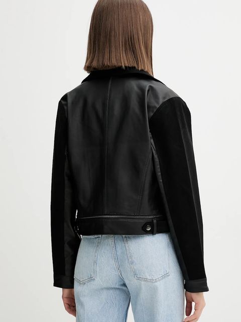 Desigual ramoneska MOTOR kolor czarny przejściowa 25WWEW53 - zdjęcie produktu nr 2