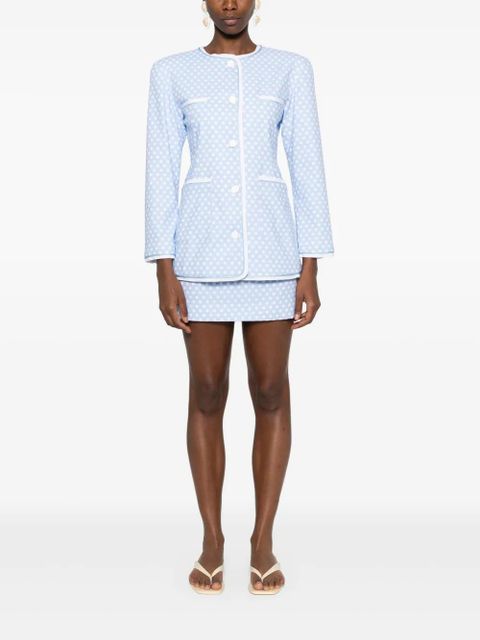 Rowen Rose polka-dot jacket - Blue - zdjęcie produktu nr 2